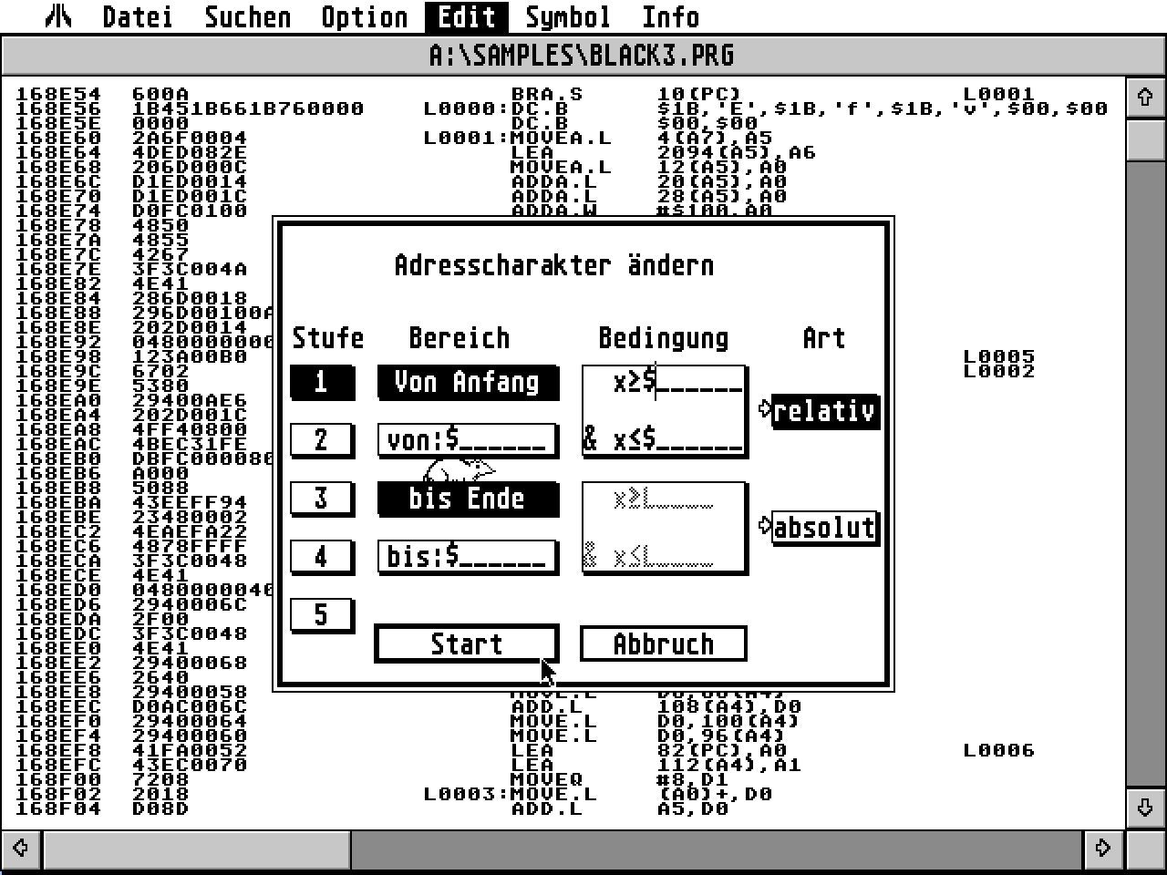Easy Rider atari screenshot